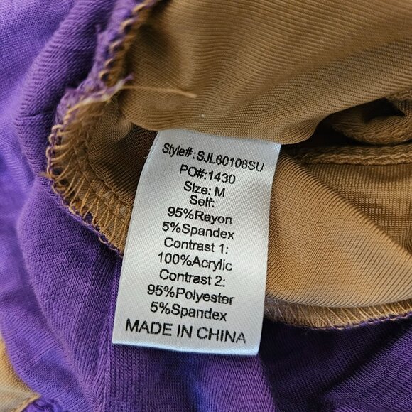 Woman's JLuxlabel NWT boho-chic purple/violet open knit 2 piece bathing suit S-M - Picture 12 of 13